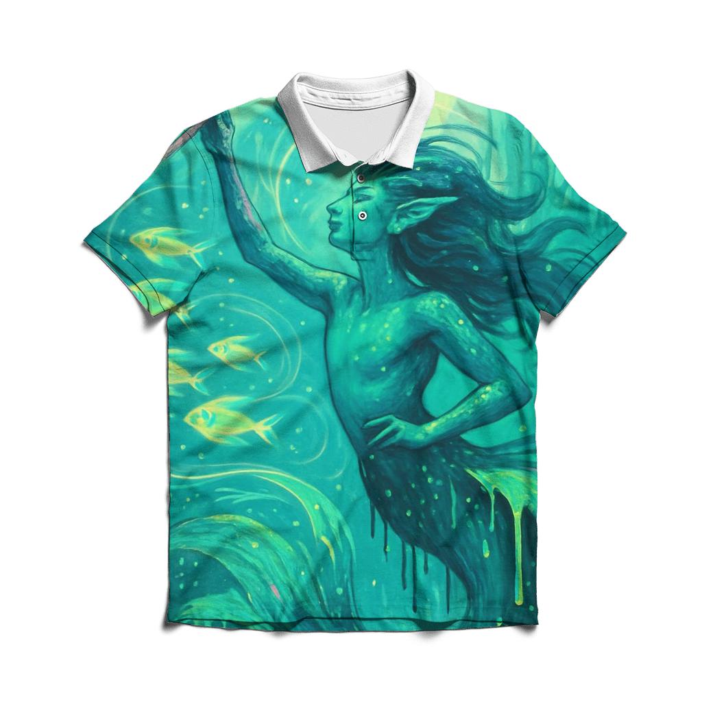 Crystal Coral Conductor casual sports polo shirts