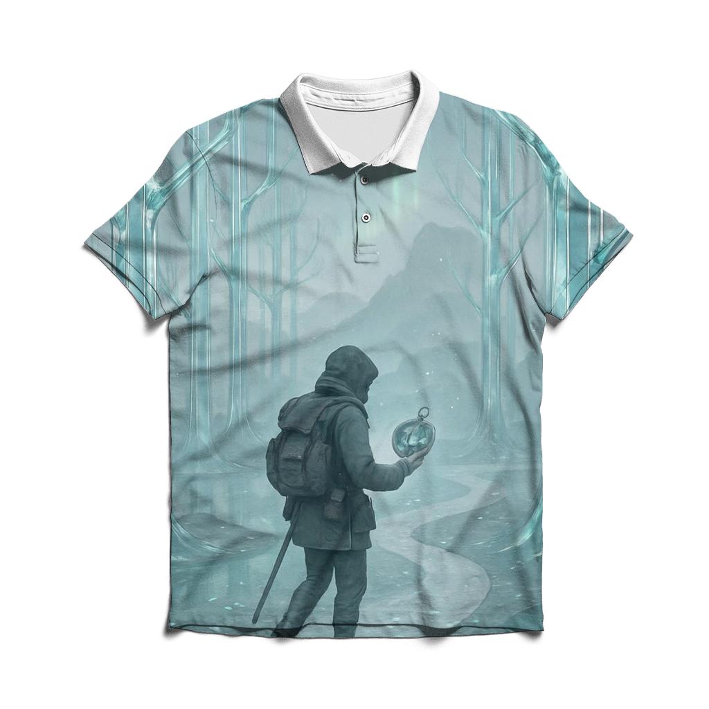 Glass Forest Pathfinder designer slim fit polos