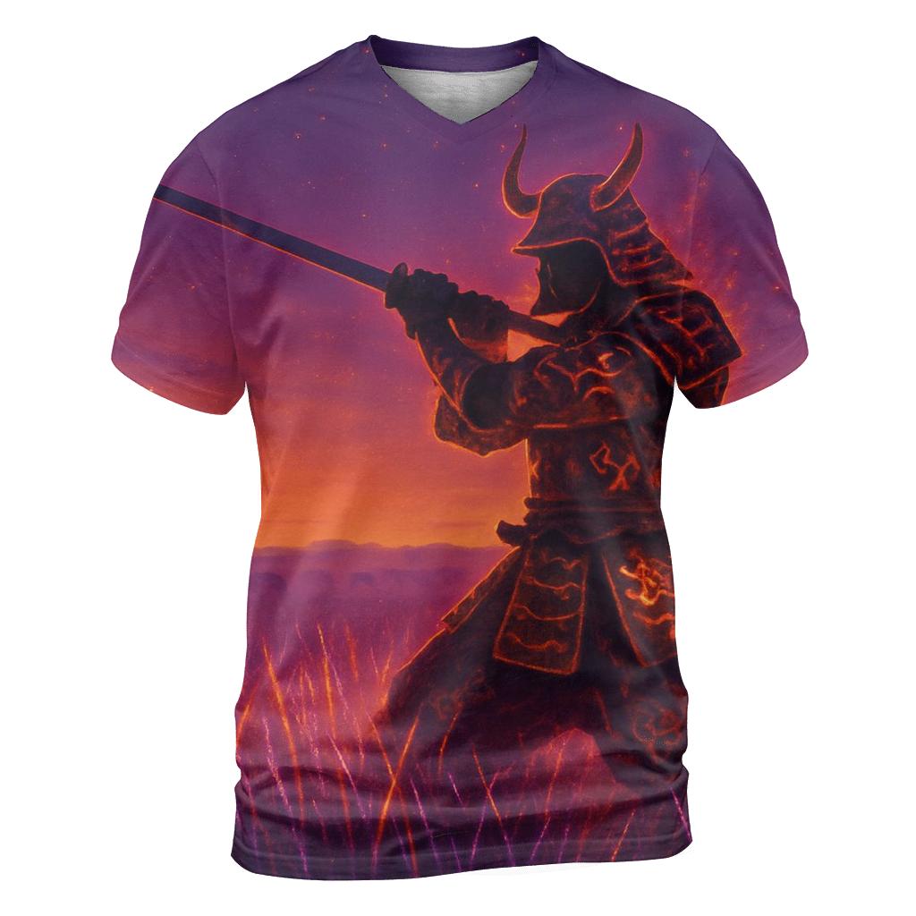 Savanna Mirage Samurai statement graphic shirts
