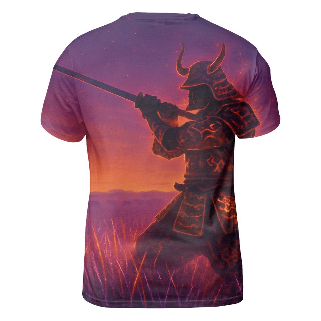 Savanna Mirage Samurai statement graphic shirts