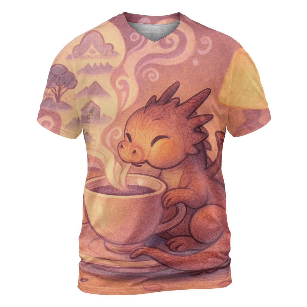 Chromatic Tea Dragonette personalized full print shirts