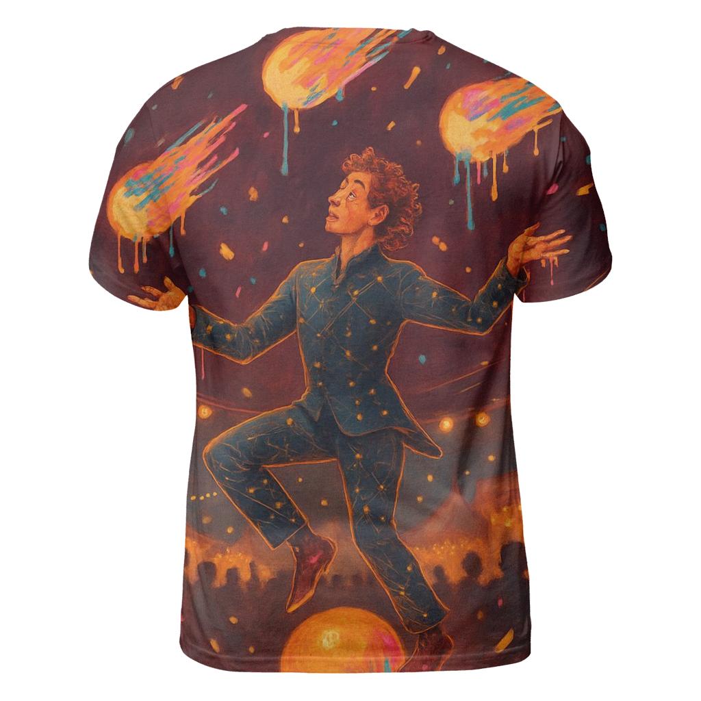 Velvet Comet Street Performer statement graphic shirts