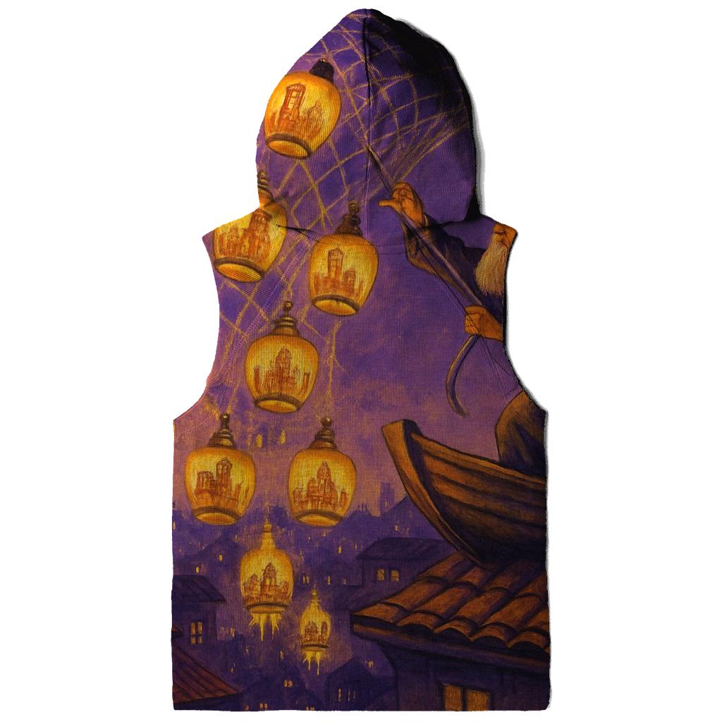 Lantern Fisher Of The Skyline embroidered hoodies