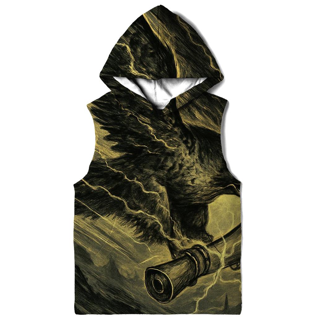 Thunderbolt Falcon Courier premium hoodies