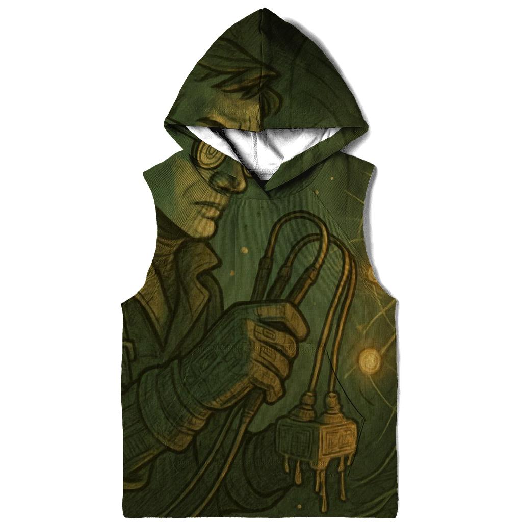 Mushroom Telegraph Engineer printed hoodies