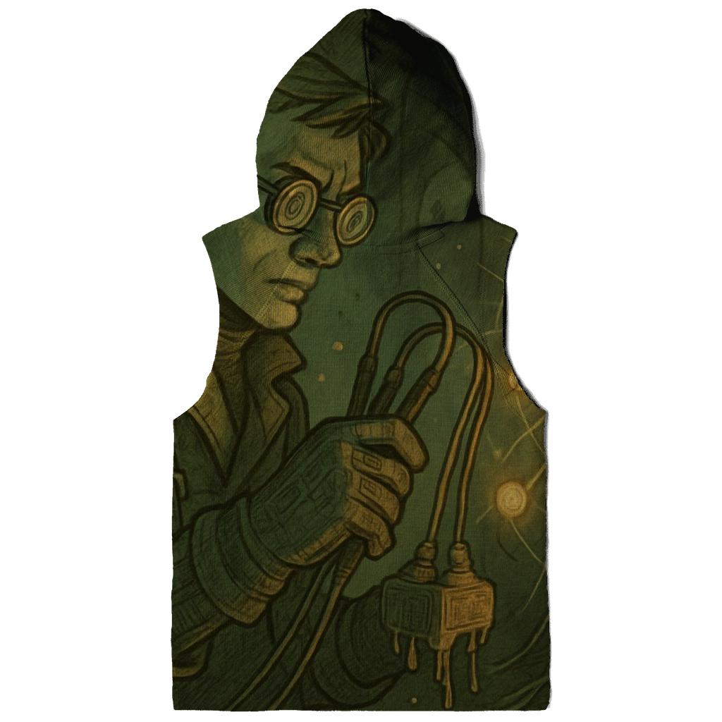 Mushroom Telegraph Engineer printed hoodies