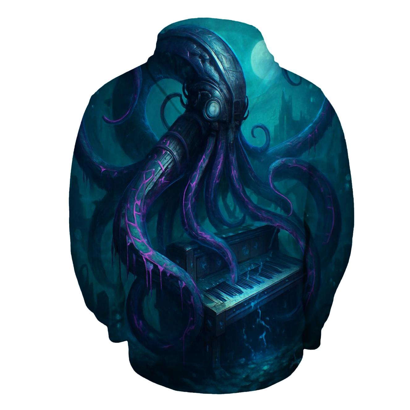 Circuit Kraken Melody custom hoodies