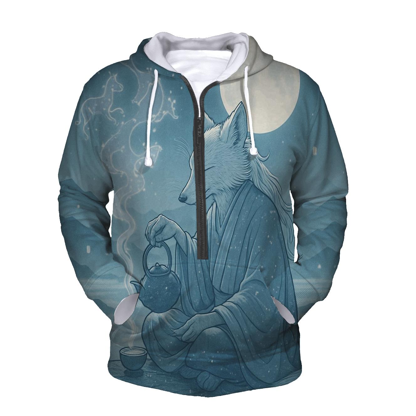 Moonlight Tea Ceremonial lightweight hoodies