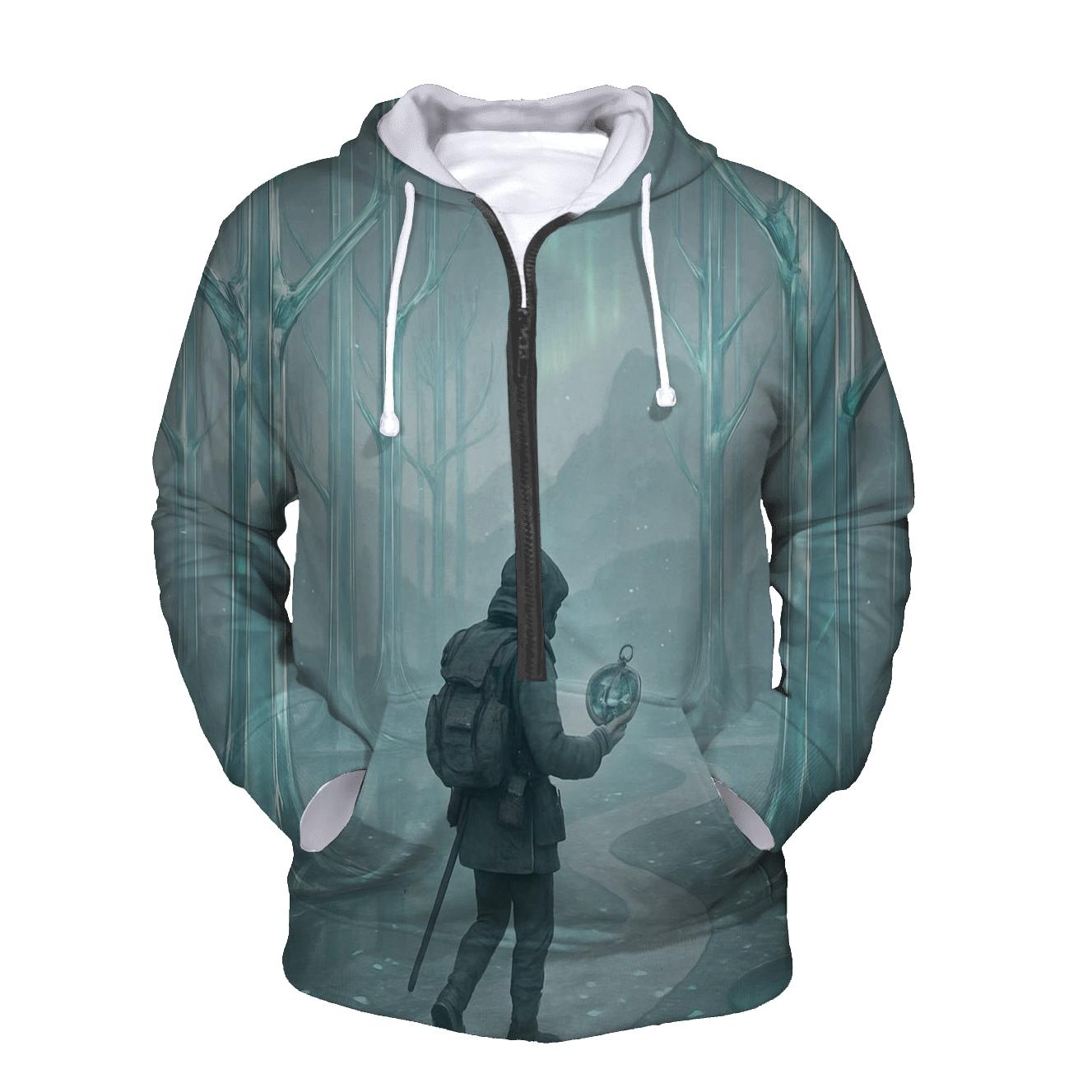 Glass Forest Pathfinder graphic hoodies