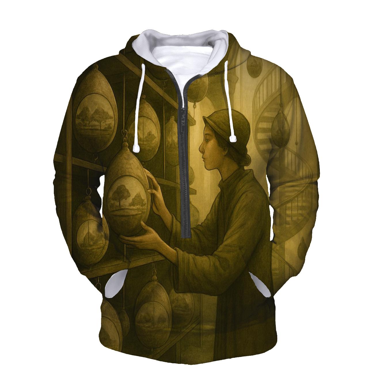 Library Of Floating Seeds custom hoodies