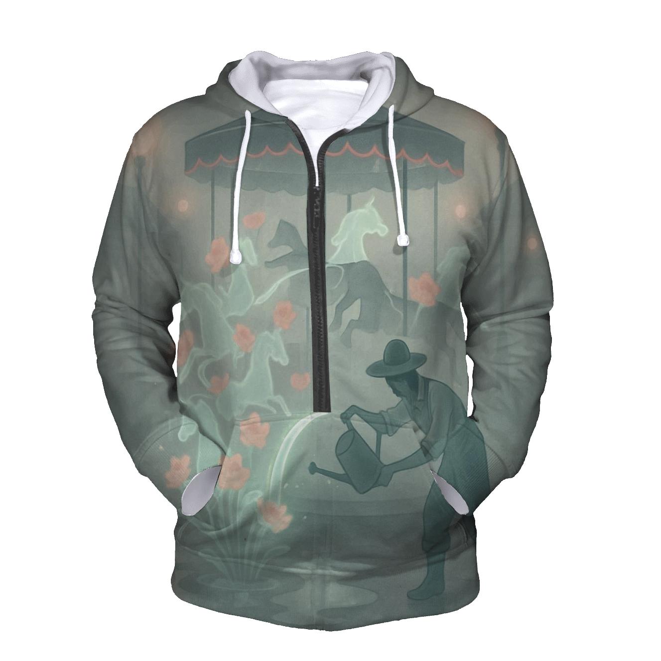Spectral Carousel Gardener embroidered hoodies