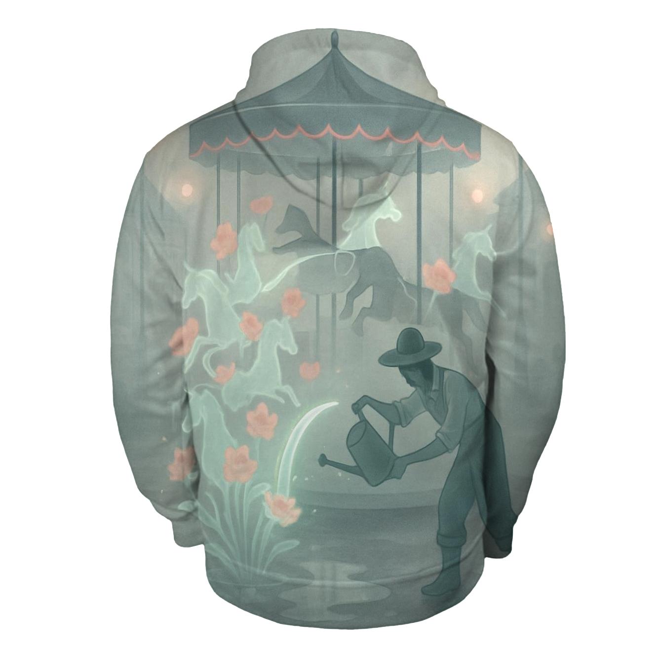Spectral Carousel Gardener embroidered hoodies