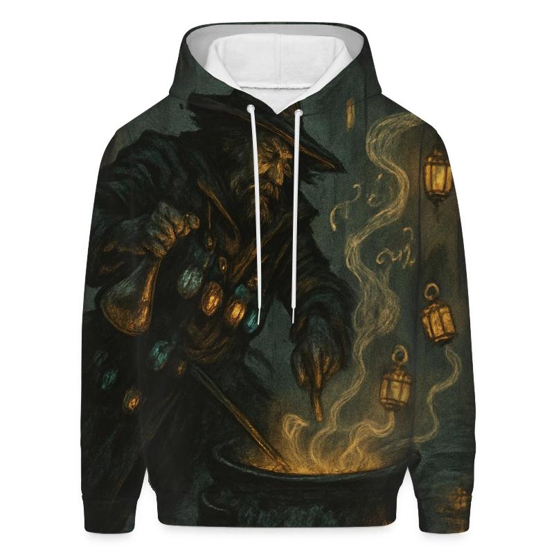 Fogwright Lantern Alchemist printed hoodies