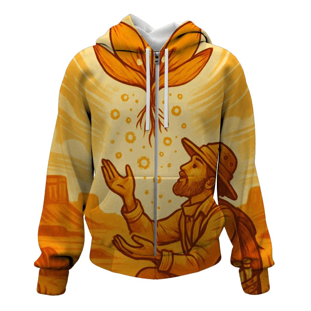 Saffron Sky Botanica lightweight hoodies