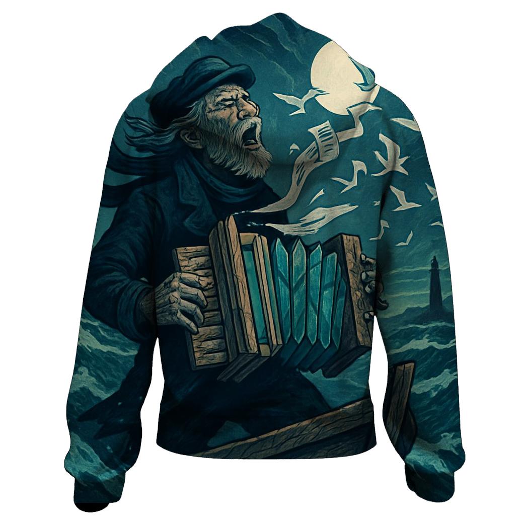 Saltwind Accordion Sailor zip-up hoodies