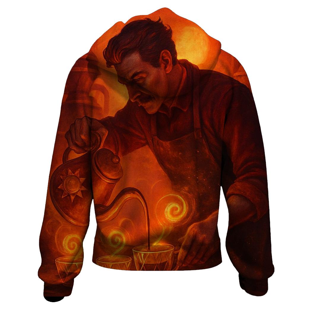 Sunforge Coffee Baron zip-up hoodies
