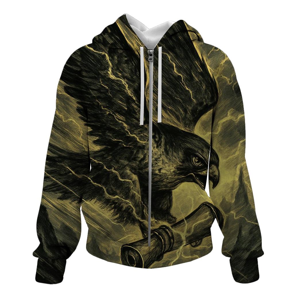 Thunderbolt Falcon Courier pullover hoodies