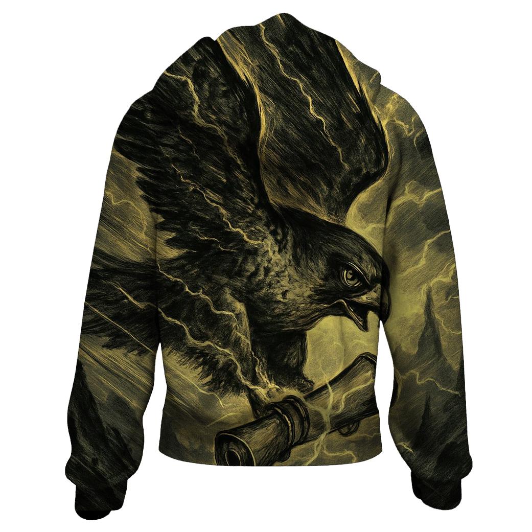 Thunderbolt Falcon Courier pullover hoodies