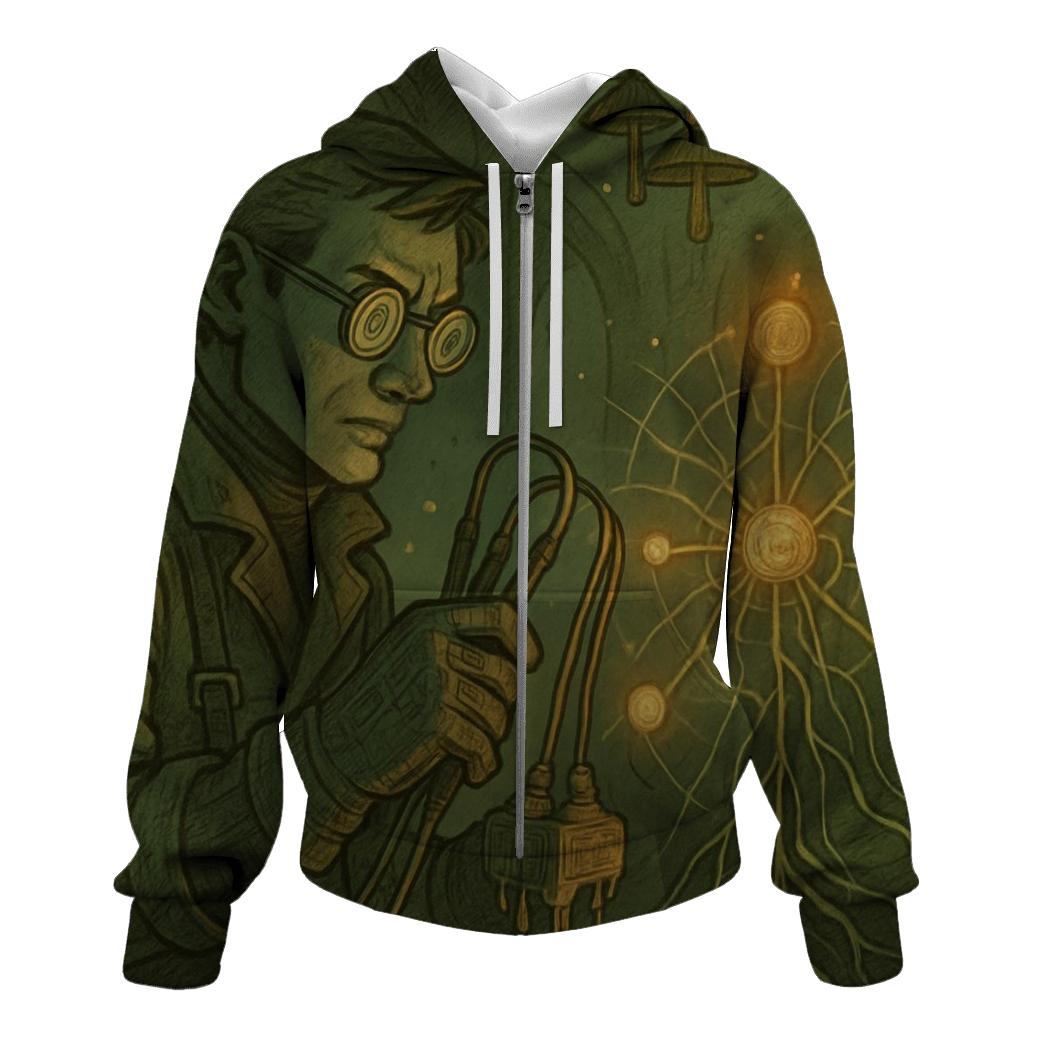 Mushroom Telegraph Engineer custom hoodies