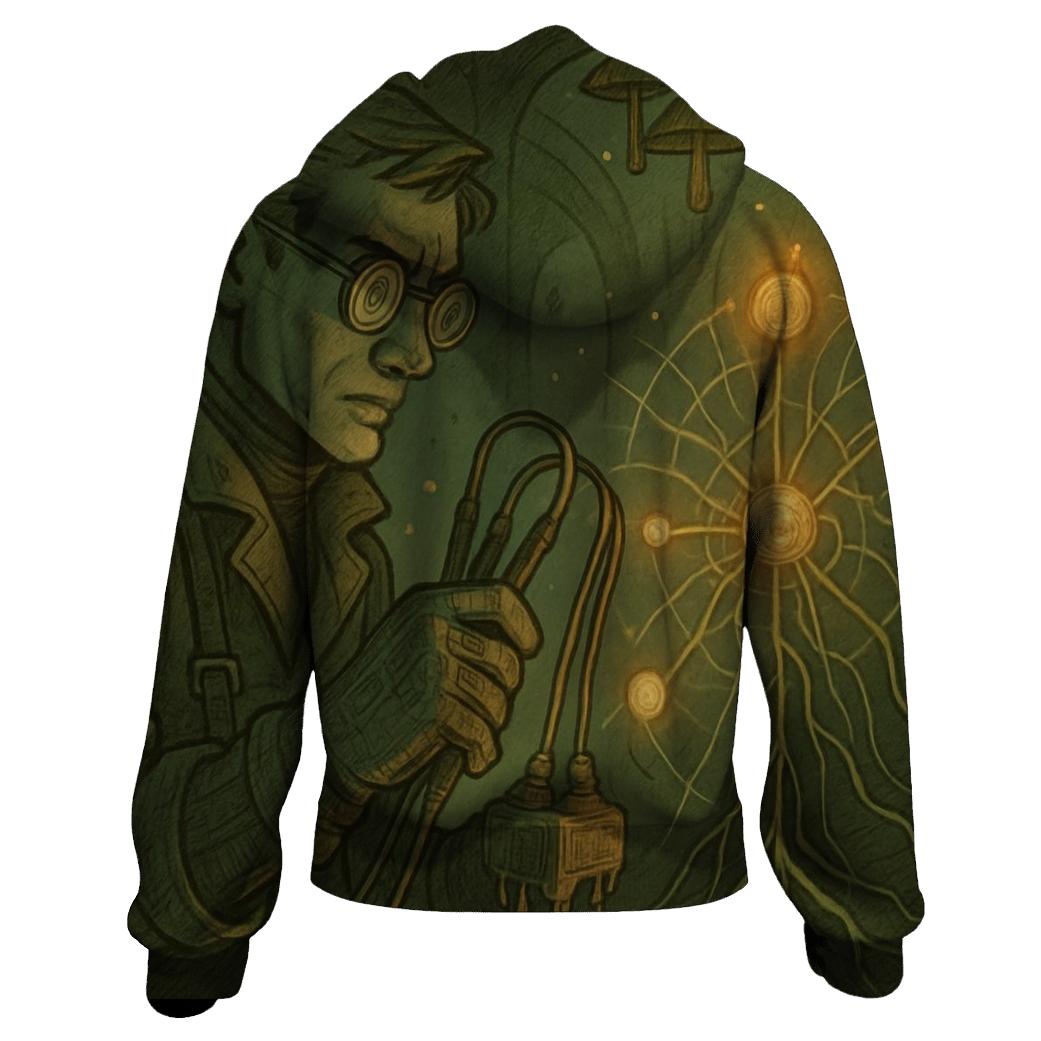 Mushroom Telegraph Engineer custom hoodies