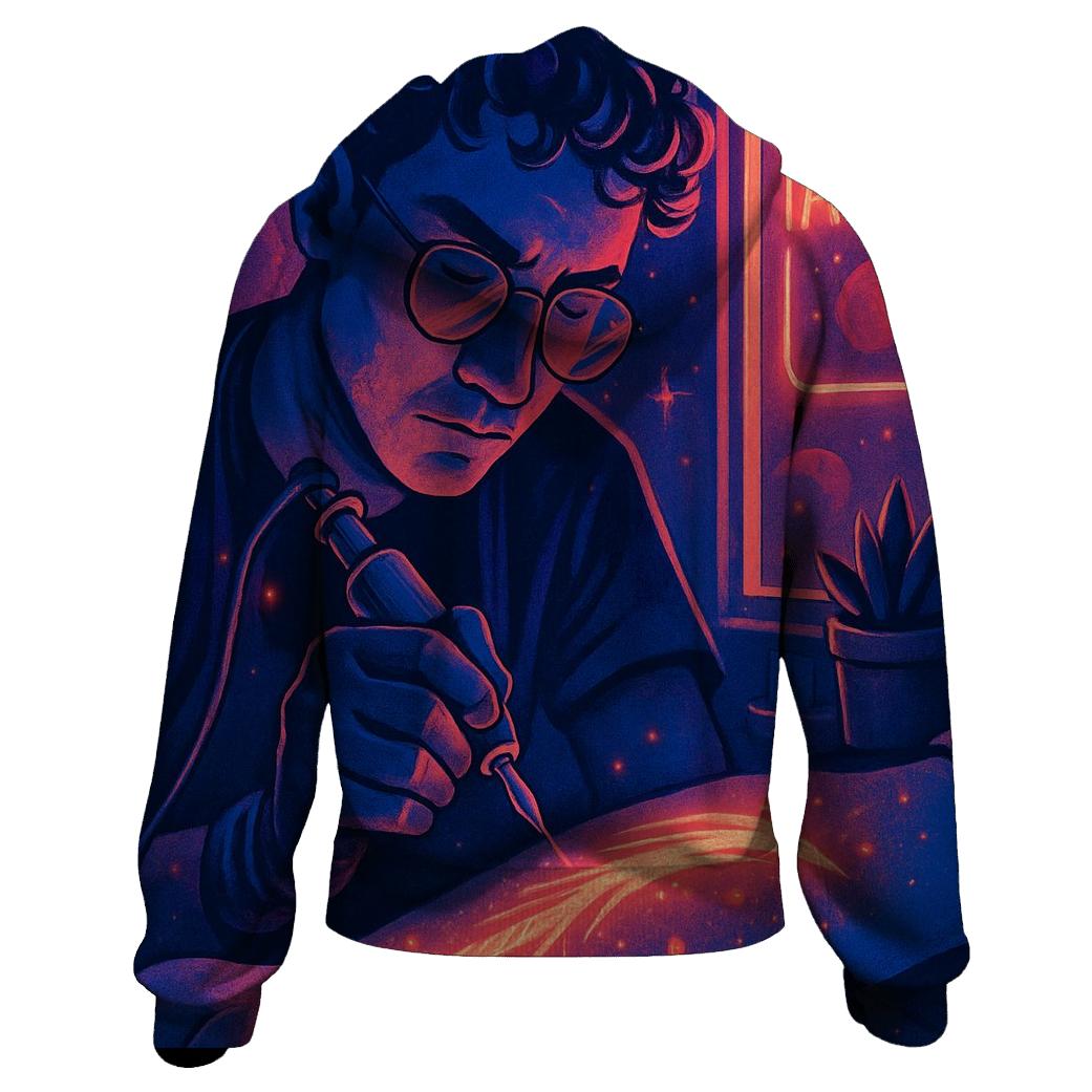 Comet Tail Tattooist designer hoodies