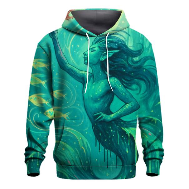 Crystal Coral Conductor embroidered hoodies