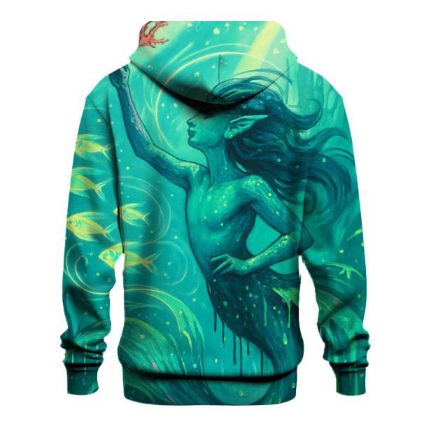 Crystal Coral Conductor embroidered hoodies