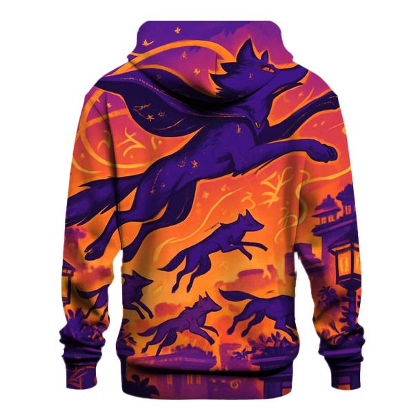 Velvet Skyline Acrobat Wolves hoodie designs