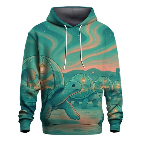 Lantern Herd Of Glass Turtles zip-up hoodies