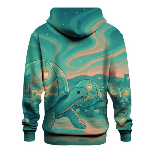 Lantern Herd Of Glass Turtles zip-up hoodies