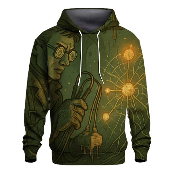 Mushroom Telegraph Engineer designer hoodies