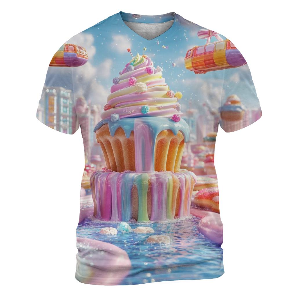 Sugar Rush Skyline personalized full print shirts