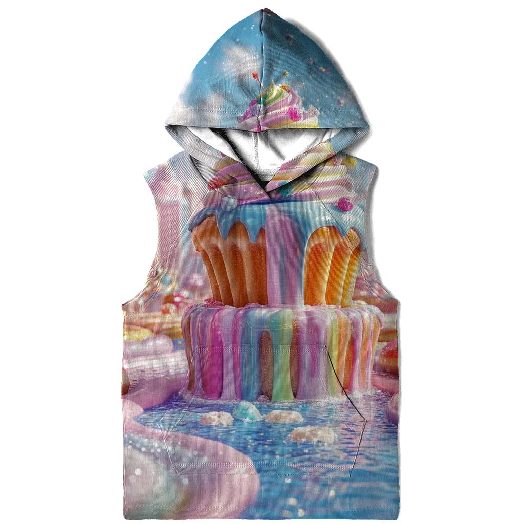 Sugar Rush Skyline printed hoodies