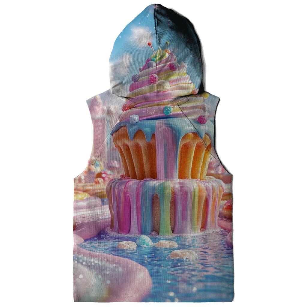 Sugar Rush Skyline printed hoodies