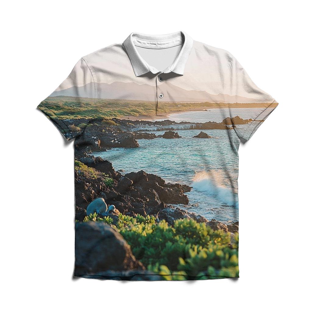 Galapagos Islands - Ecuador premium cotton polo shirts