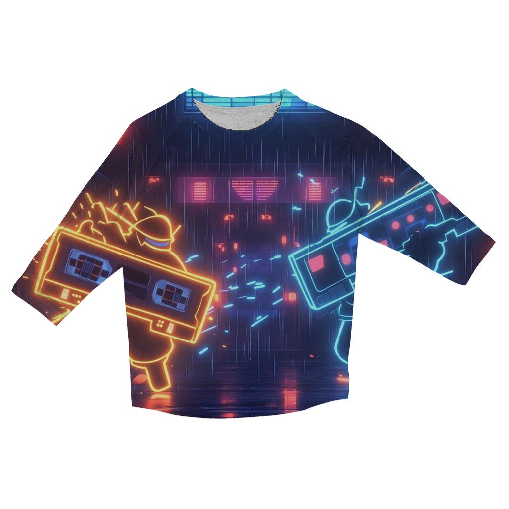 Arcade Samurai Showdown designer 3/4 sleeve blouses