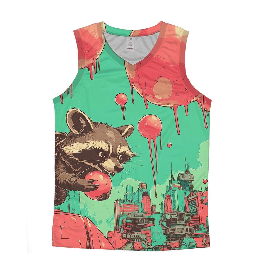 Gumball Galaxy Heist casual summer tank tops