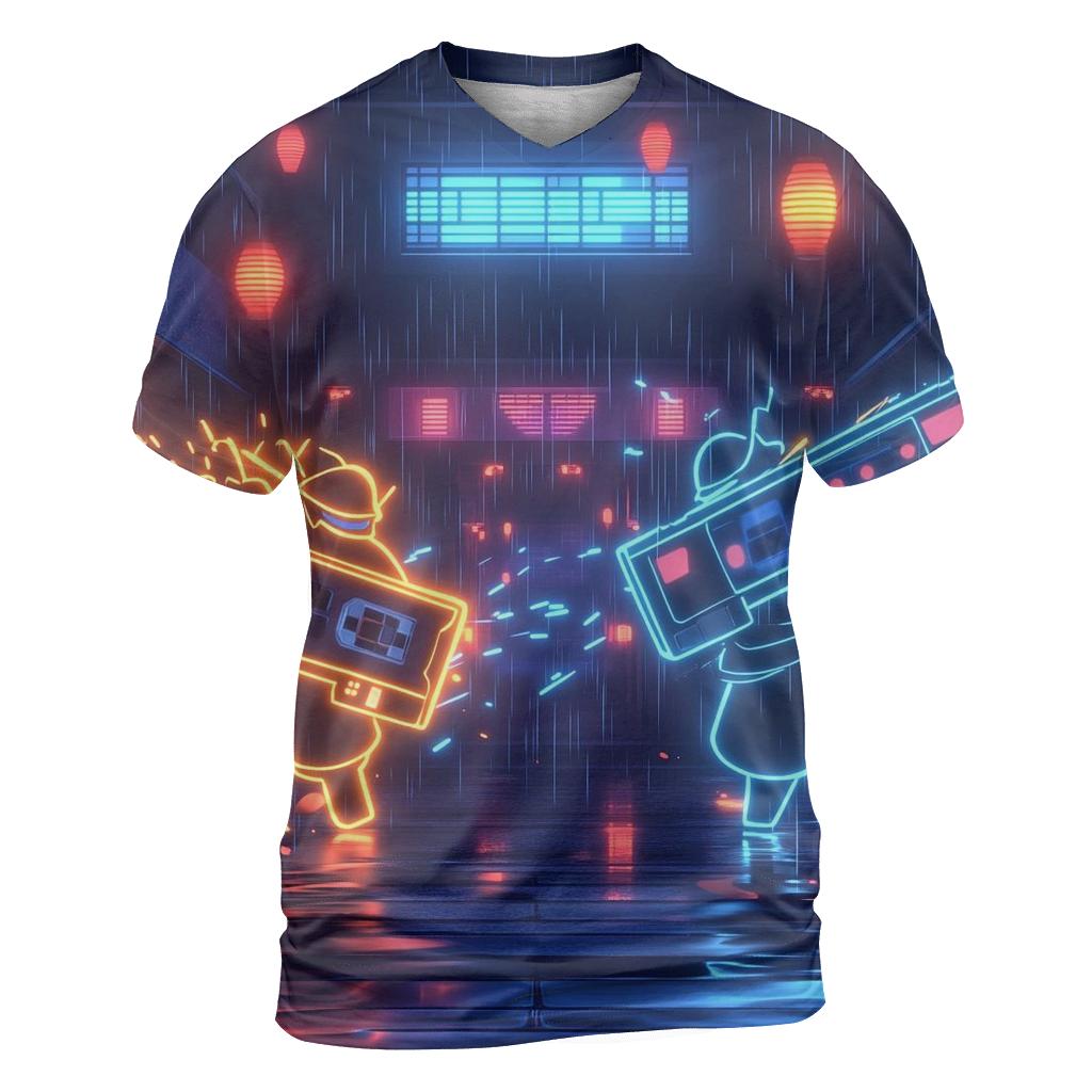Arcade Samurai Showdown custom all-over print shirts