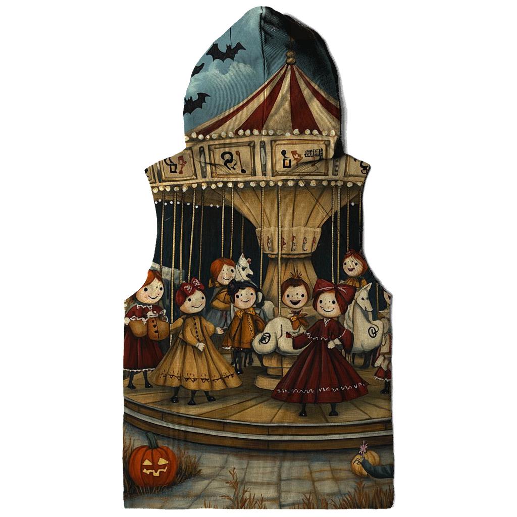 Carousel Of Haunted Marionettes printed hoodies