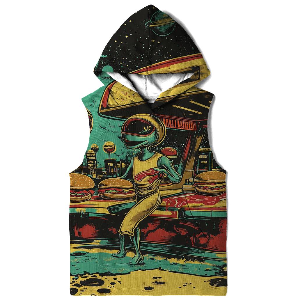 Moonburger Drive-Thru Brigade heavyweight hoodies