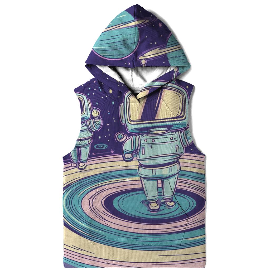 Robot Roller Disco Riot pullover hoodies
