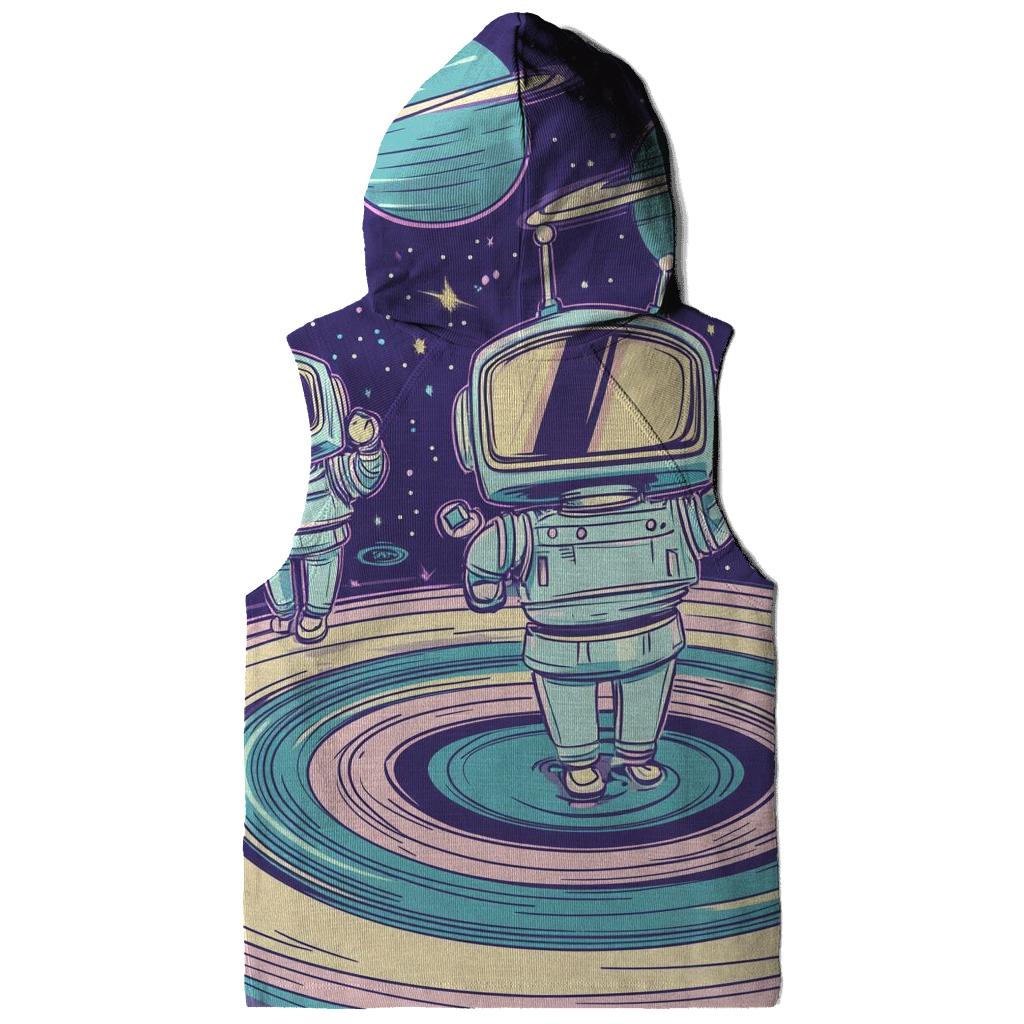 Robot Roller Disco Riot pullover hoodies