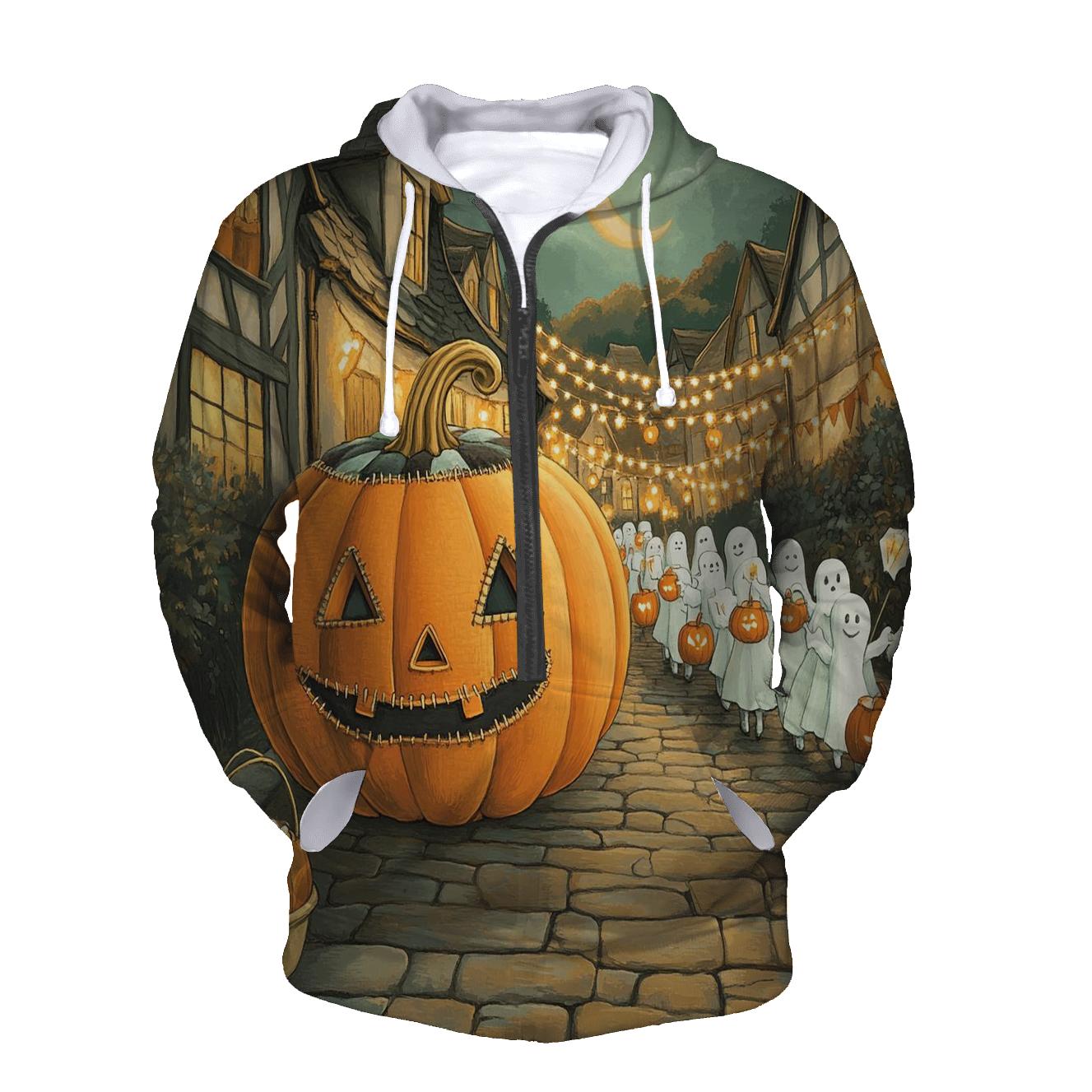 Spooky Lantern Parade hoodie designs