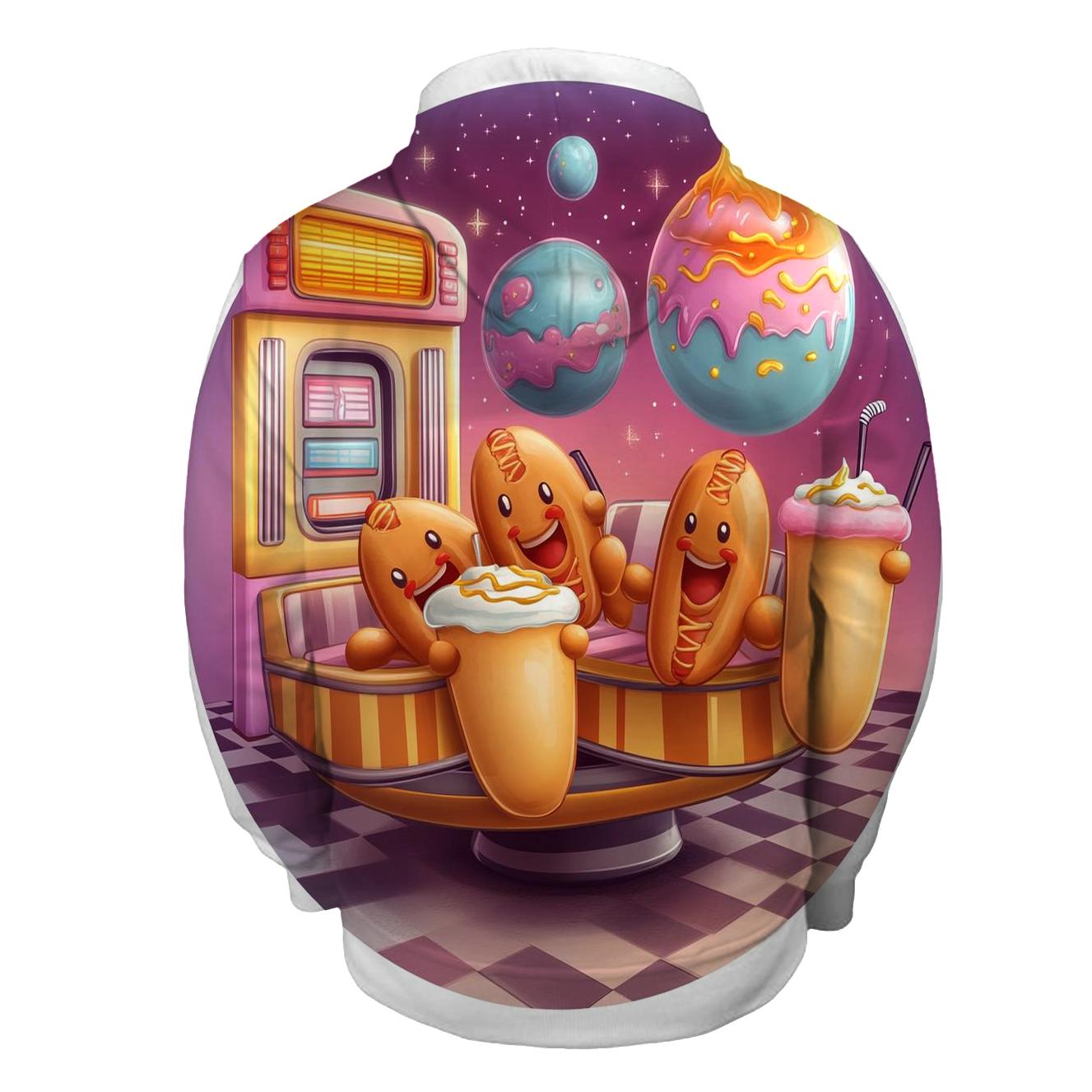 Cosmic Diner Doggos custom hoodies