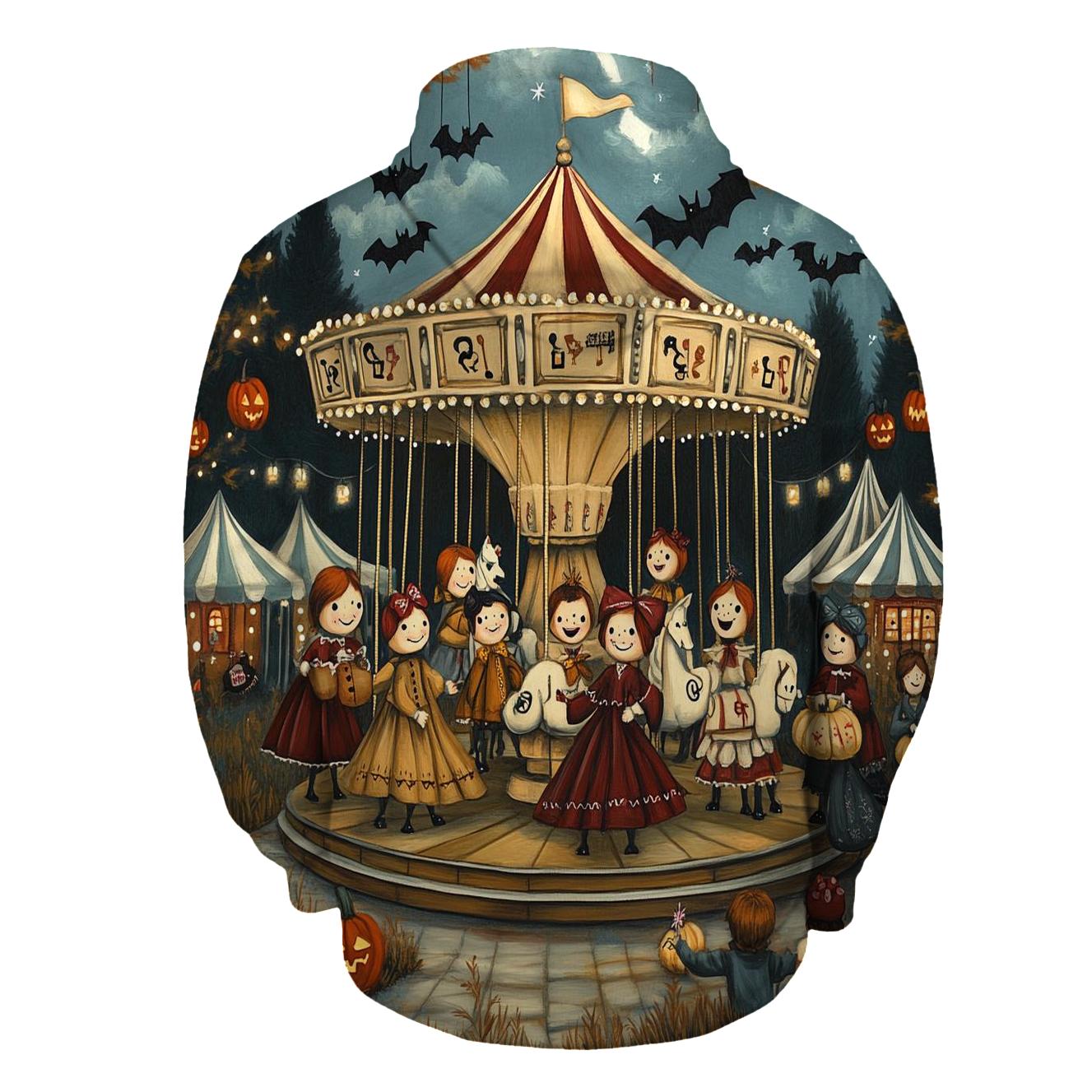 Carousel Of Haunted Marionettes heavyweight hoodies