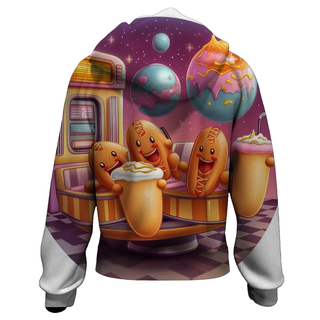 Cosmic Diner Doggos hoodie designs