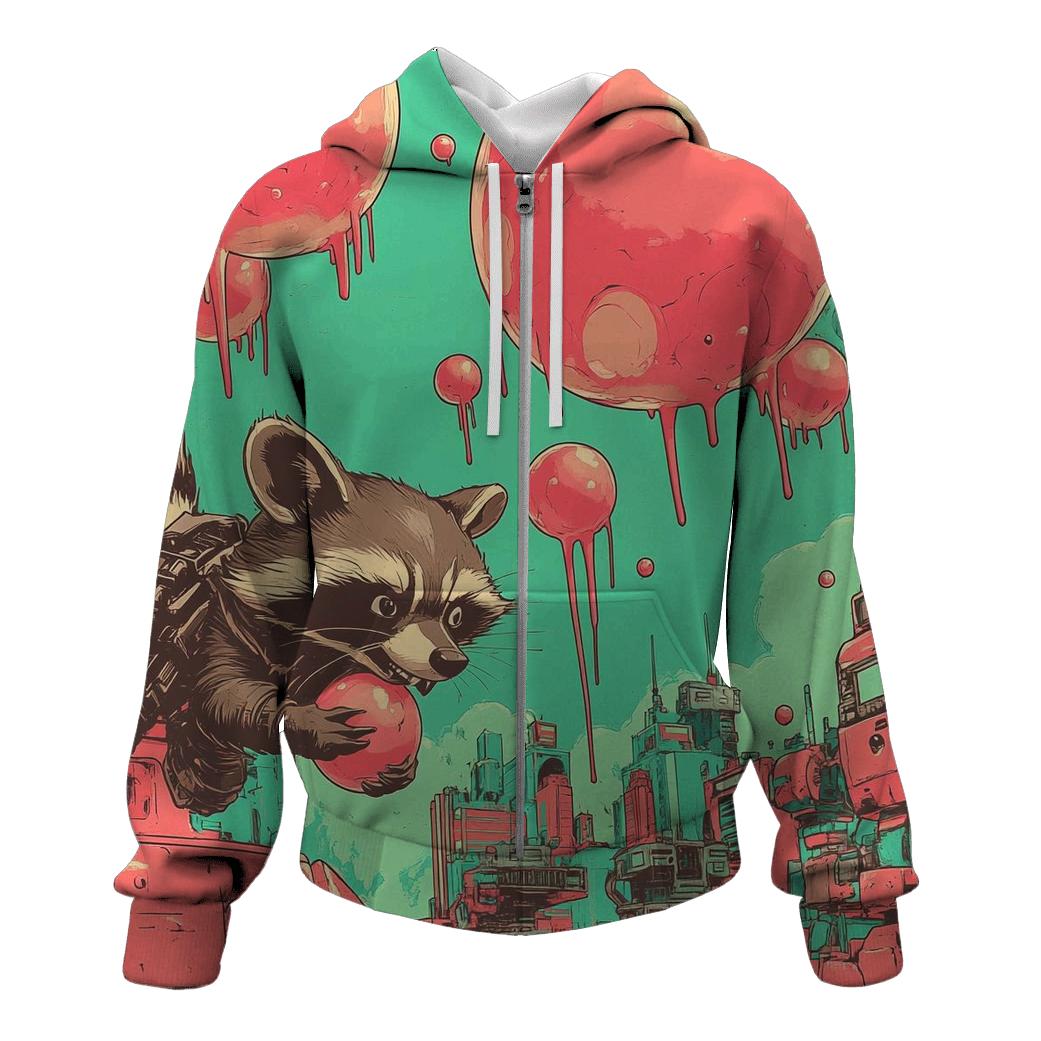 Gumball Galaxy Heist heavyweight hoodies