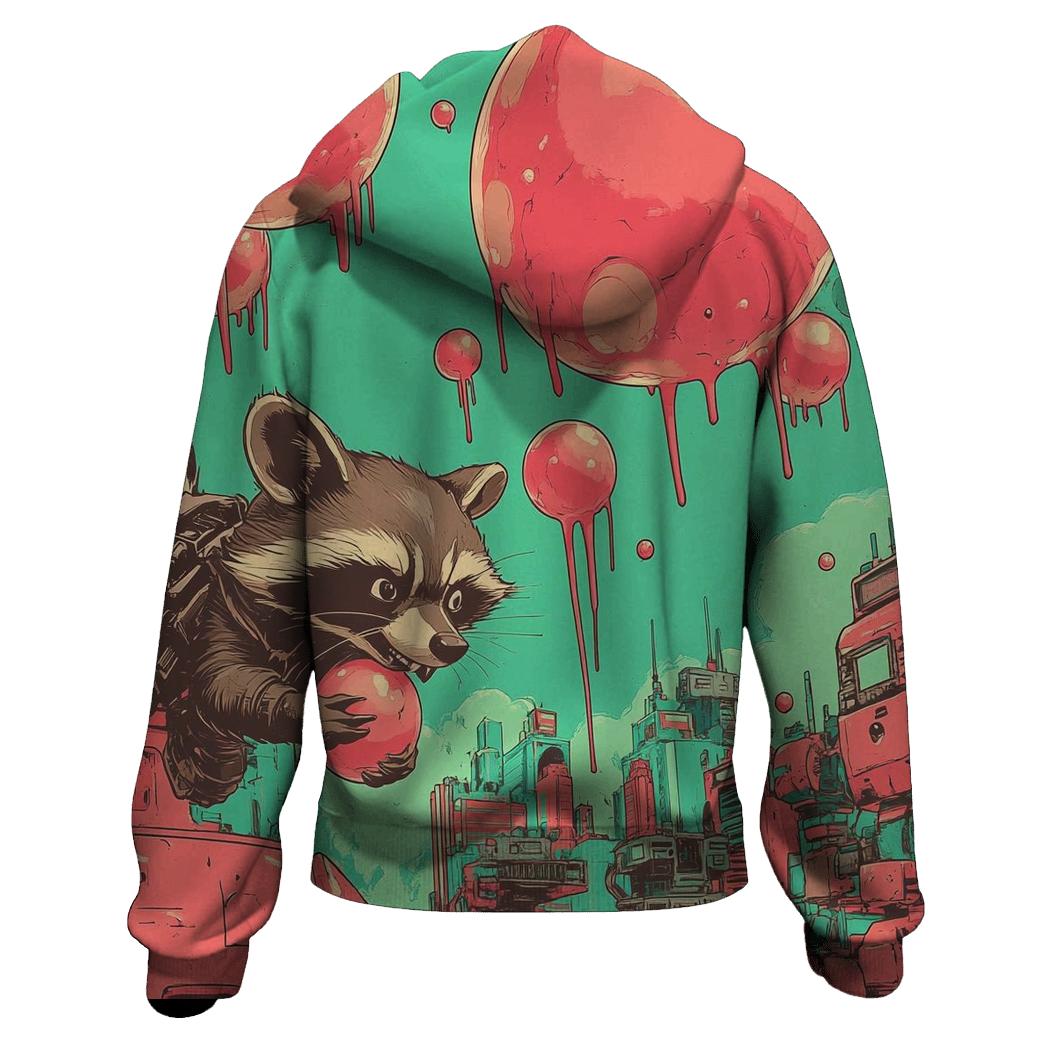 Gumball Galaxy Heist heavyweight hoodies