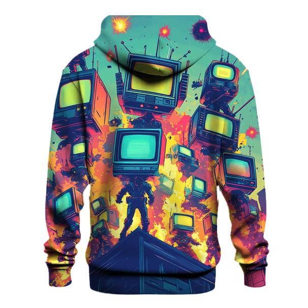 TV Static Space Patrol hoodies fashion
