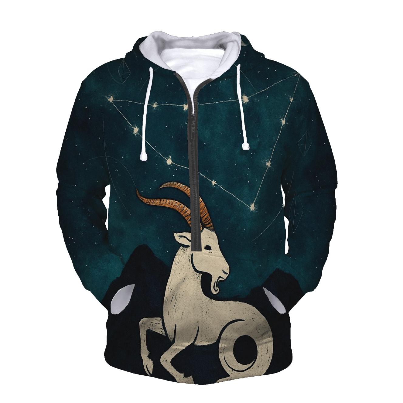 Capricorn Mountain Nebula hoodie styles